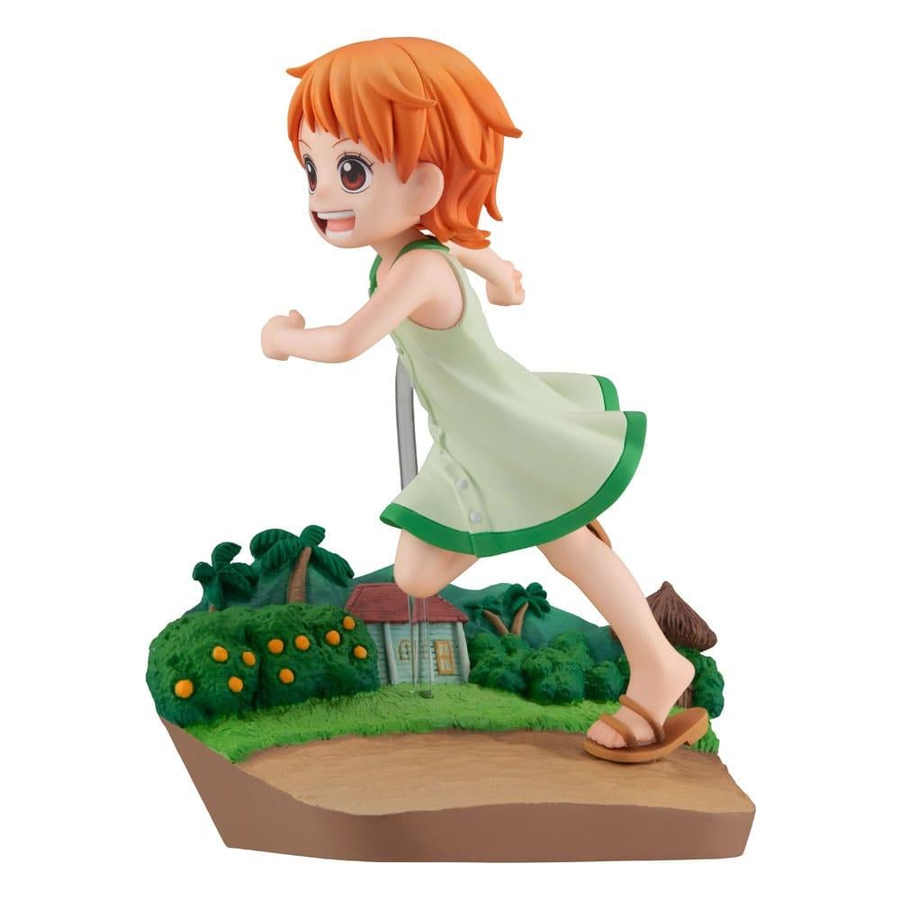 ONE PIECE - Nami "Run Run Run" - Statuette G.E.M. 11cm