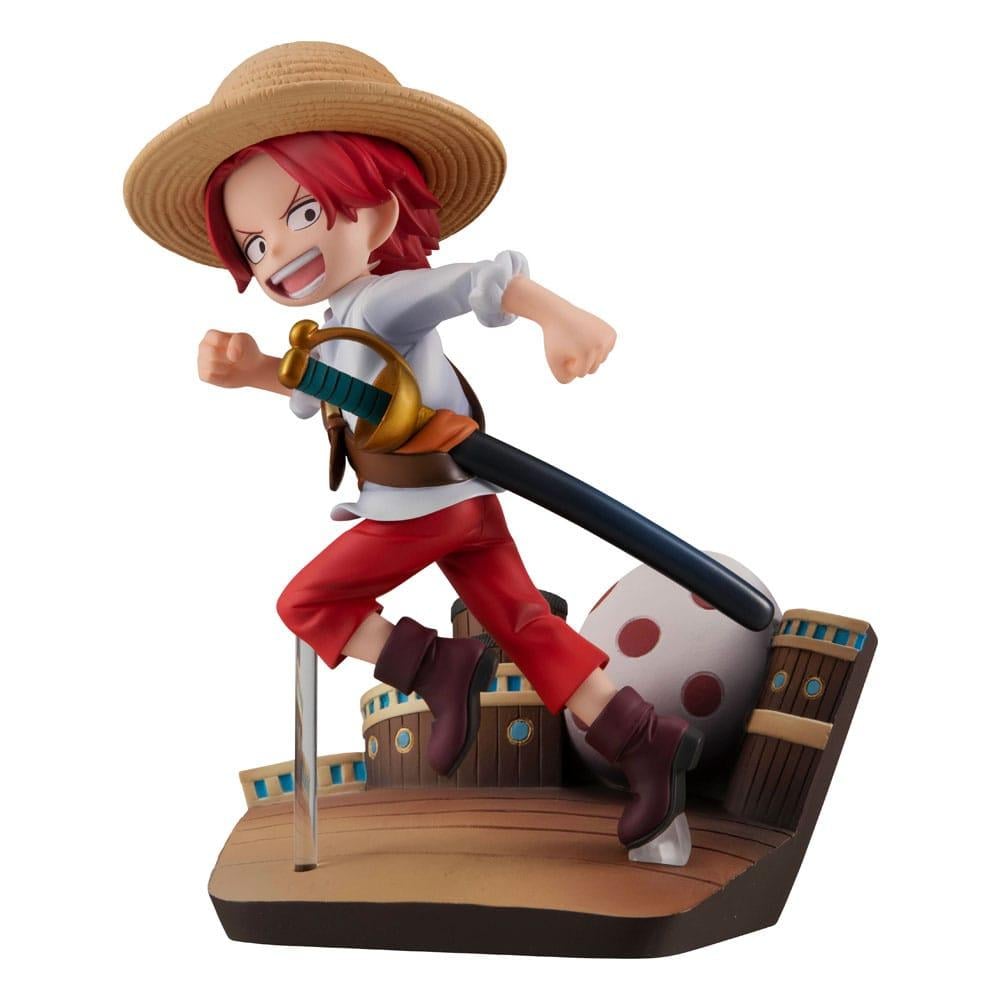 ONE PIECE - Shanks "Run Run Run" - Statuette G.E.M. 13cm