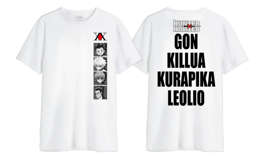 HUNTER X HUNTER - Gon Killua Kurapika ...- T-Shirt Oversize Homme (M)