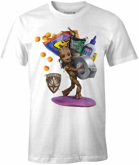 MARVEL - Groot Mess Of The Galaxy - T-Shirt Homme (XL)