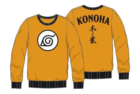 NARUTO - Konoha - Pull de Noël Homme (XL)