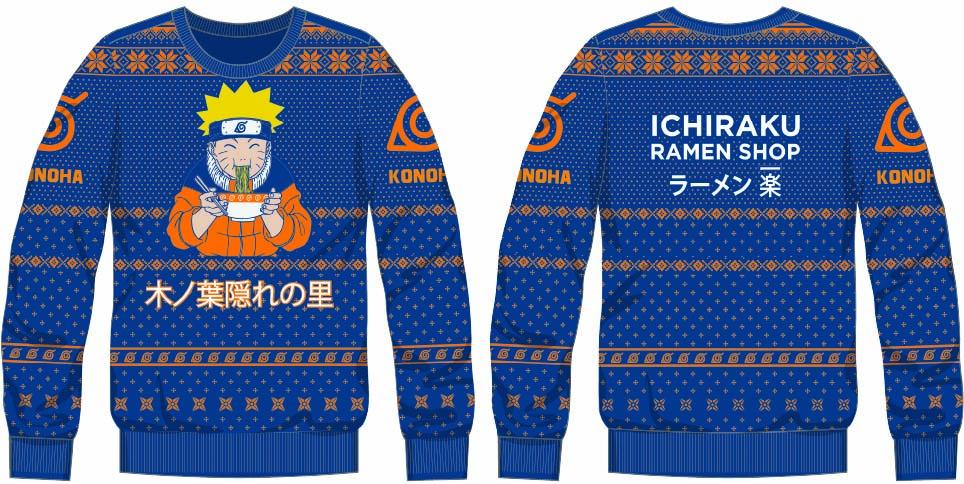 NARUTO - Ichiraku Ramen Shop - Pull de Noël Homme (S)