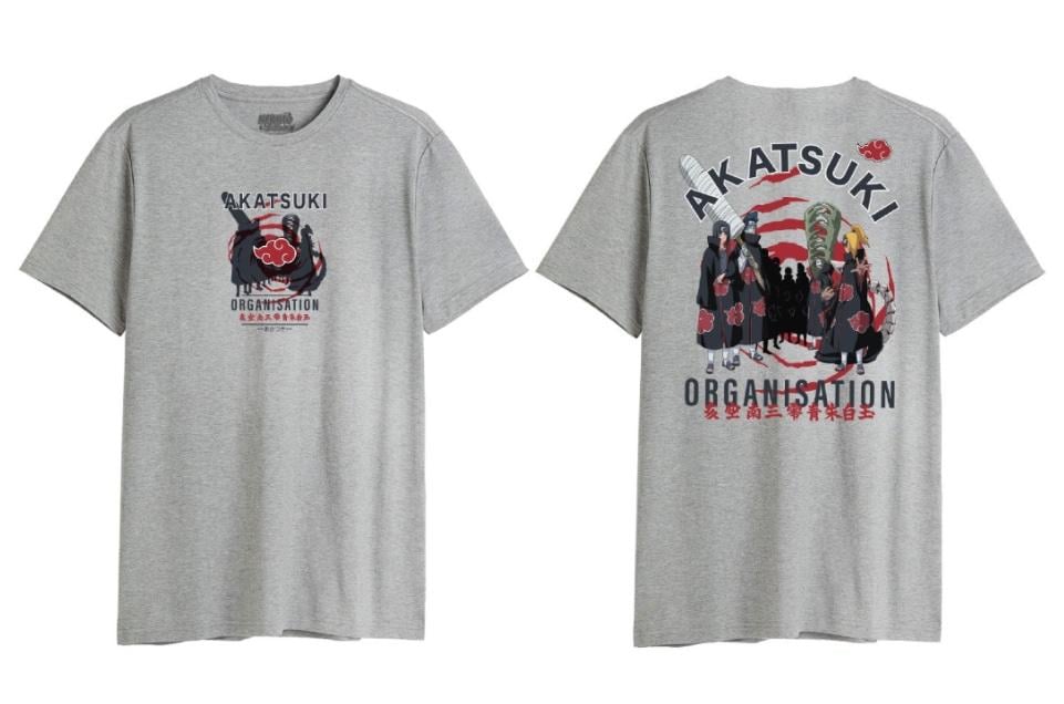 NARUTO - Organisation Akatsuki - T-Shirt Homme (XL)