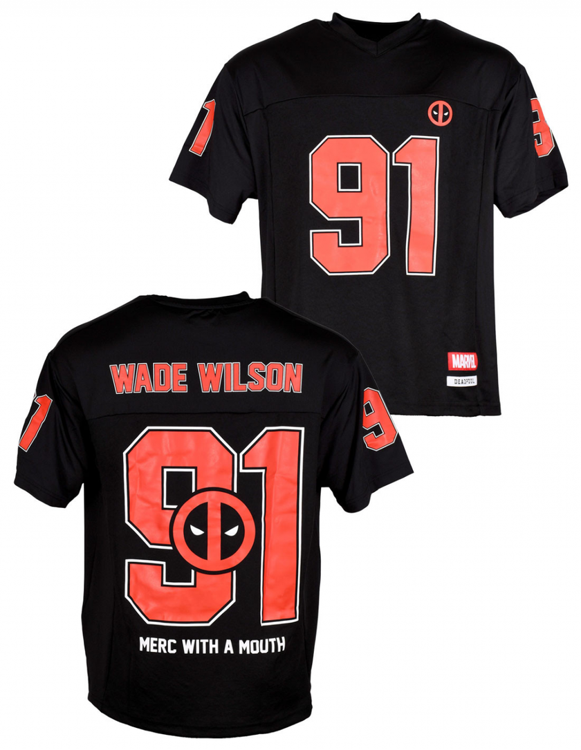 MARVEL - Deadpool - T-Shirt Sports US Replica unisex (S)