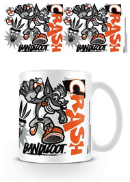 CRASH BANDICOOT - Stencil - Mug 315ml