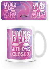 LENNON & MCCARTNEY - Living Is Easy With Eyes Closed - Mug 315ml