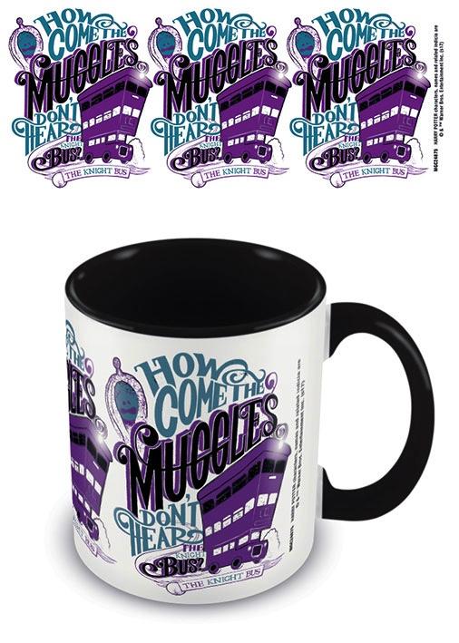 HARRY POTTER - Knight Bus Black - Mug intérieur coloré 315ml