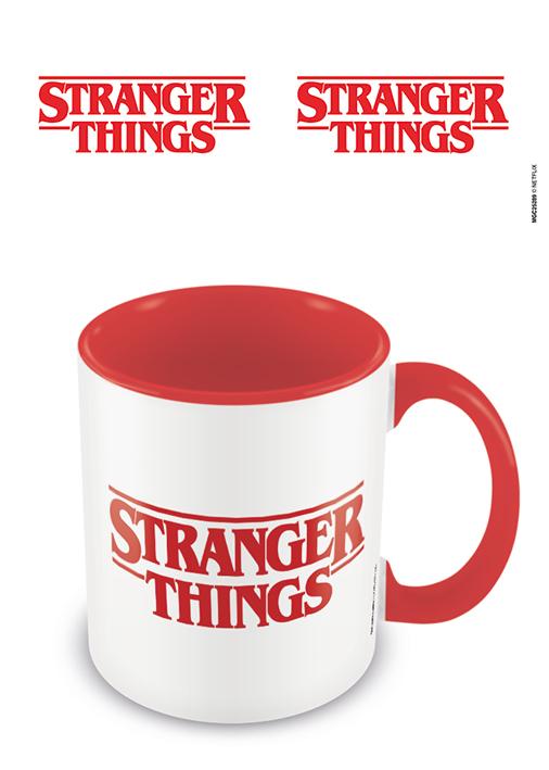 STRANGER THINGS - Logo - Mug intérieur coloré 315ml