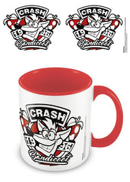 CRASH BANDICOOT - 1996 Emblem - Mug intérieur coloré 315ml
