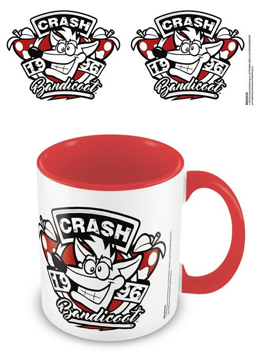 CRASH BANDICOOT - 1996 Emblem - Mug intérieur coloré 315ml