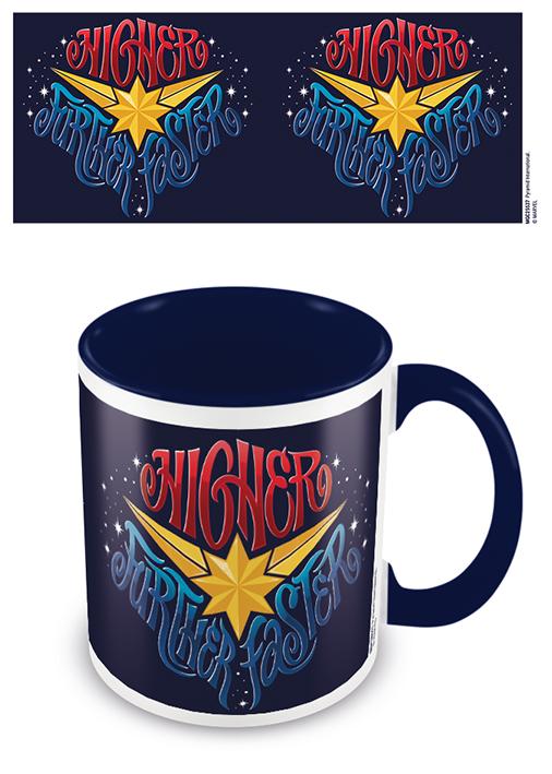 MARVEL - Captain Marvel - Blue - Mug intérieur coloré 315ml