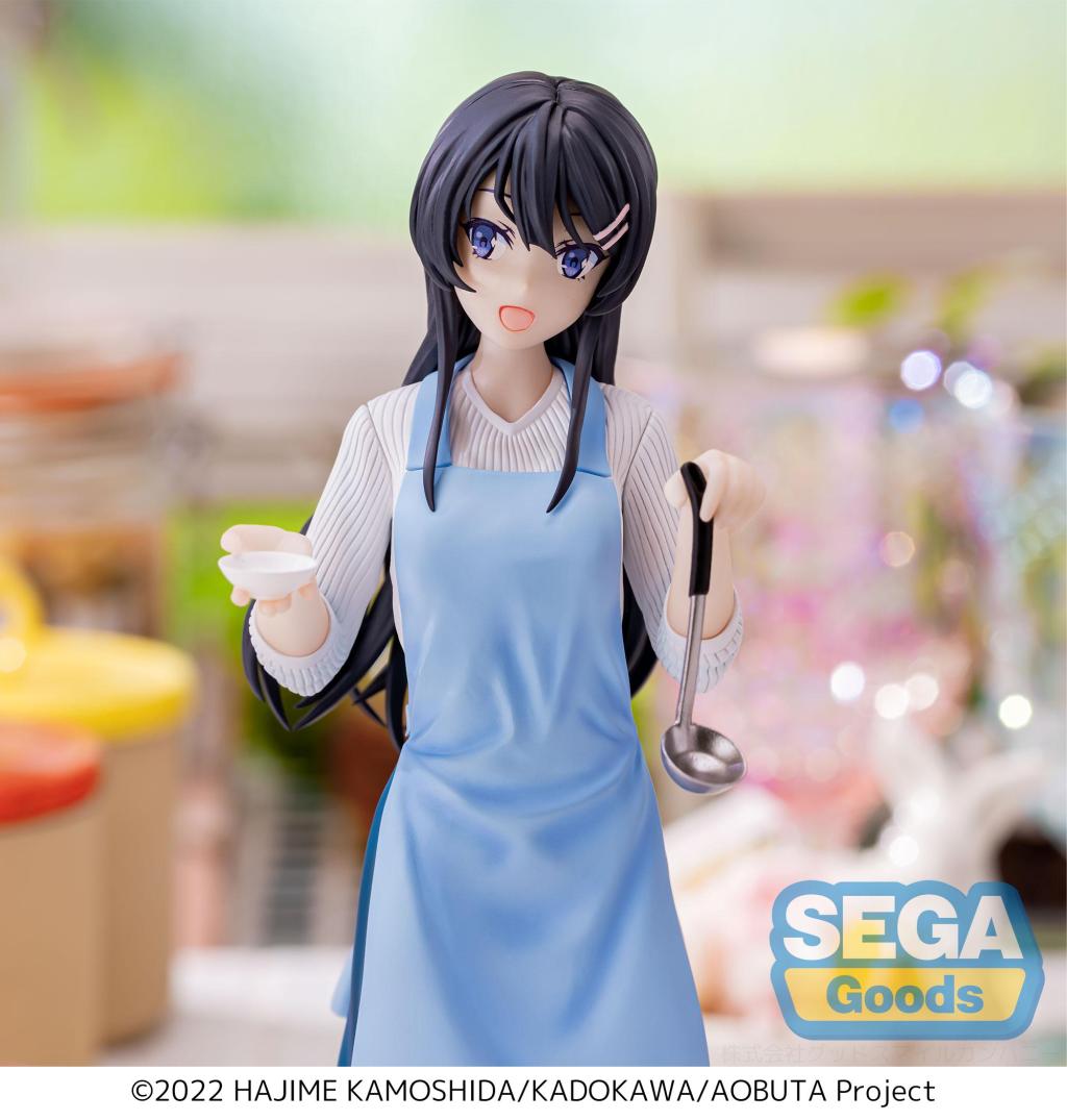 RASCAL DOES NOT... - Mai Sakurajima "Apron" - Statuette Luminasta 14cm