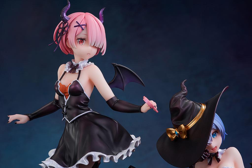 RE ZERO - Ram "Phantom Night Wizard" - Statuette 1/7 26cm