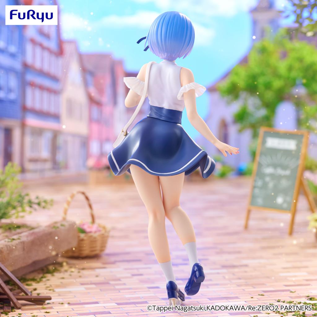 RE ZERO - Rem "Date Plan" - Statuette Trio-Try-It 21cm