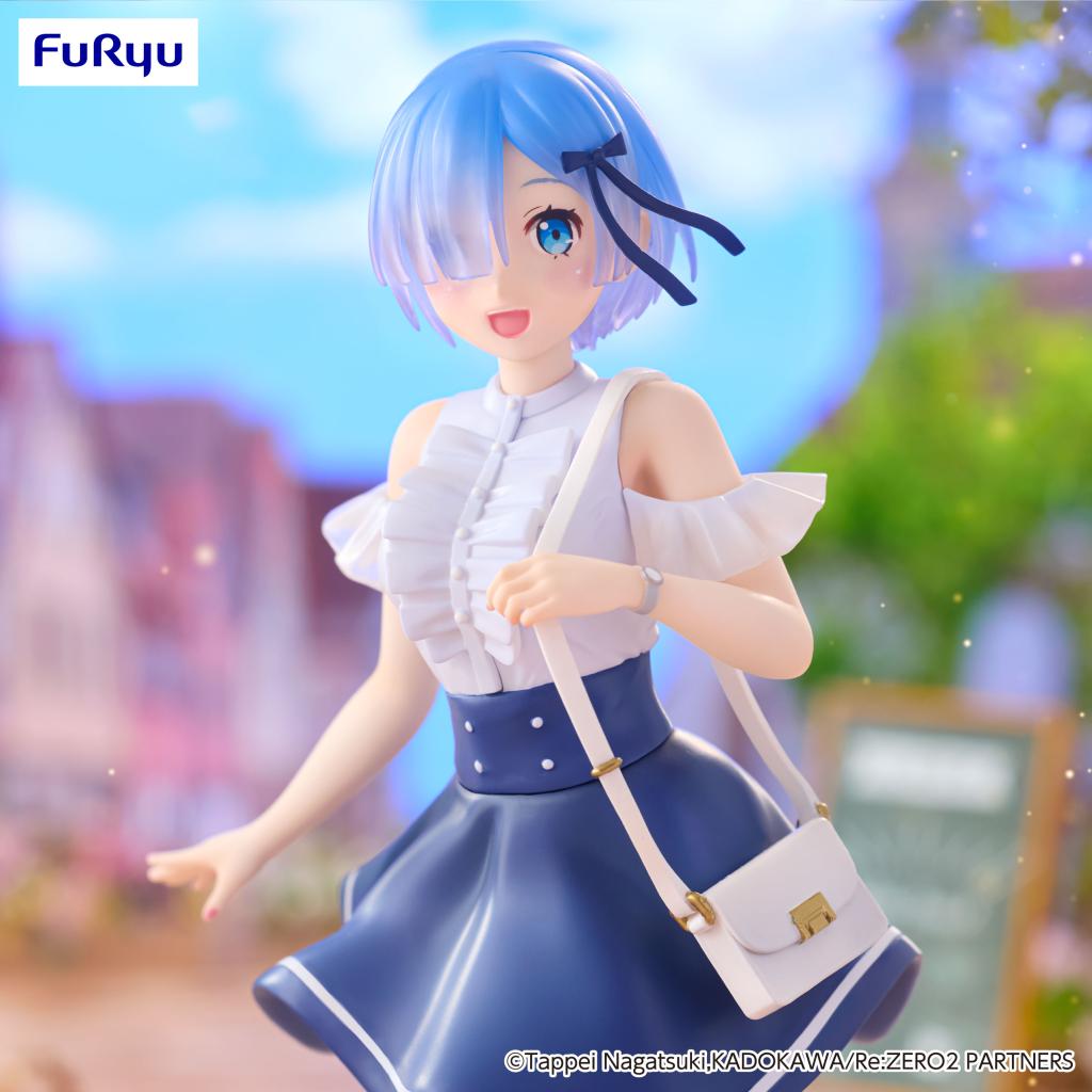 RE ZERO - Rem "Date Plan" - Statuette Trio-Try-It 21cm