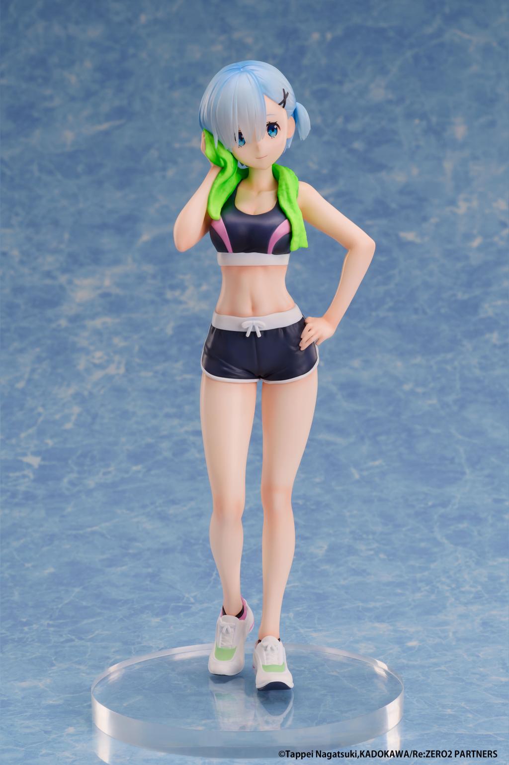 RE ZERO - Rem "Sport Wear" - Statuette 23cm