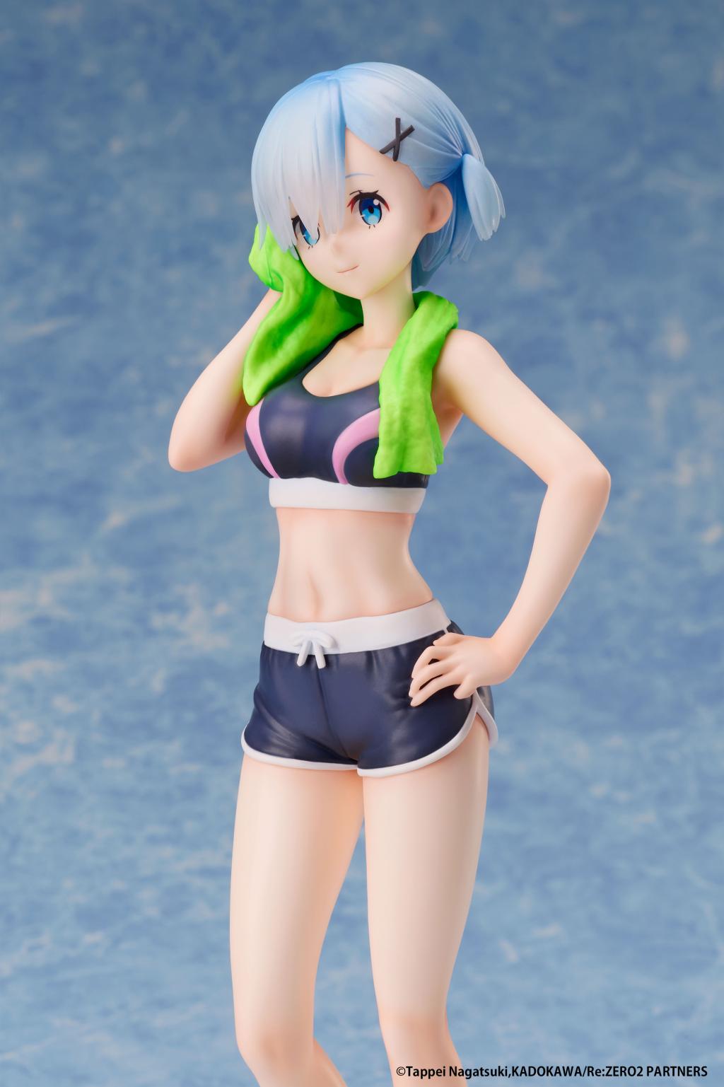 RE ZERO - Rem "Sport Wear" - Statuette 23cm