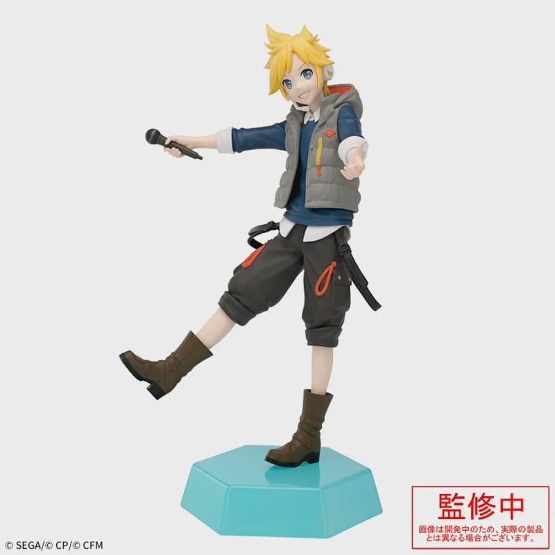 HATSUNE MIKU - Street Sekai Kagamine Len - Statuette 15cm