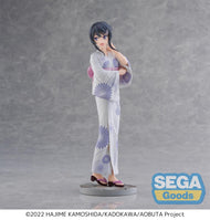 RASCAL DOES NOT ... - Mai Sakuragi "Yukata" - Figurine Luminasta 22cm