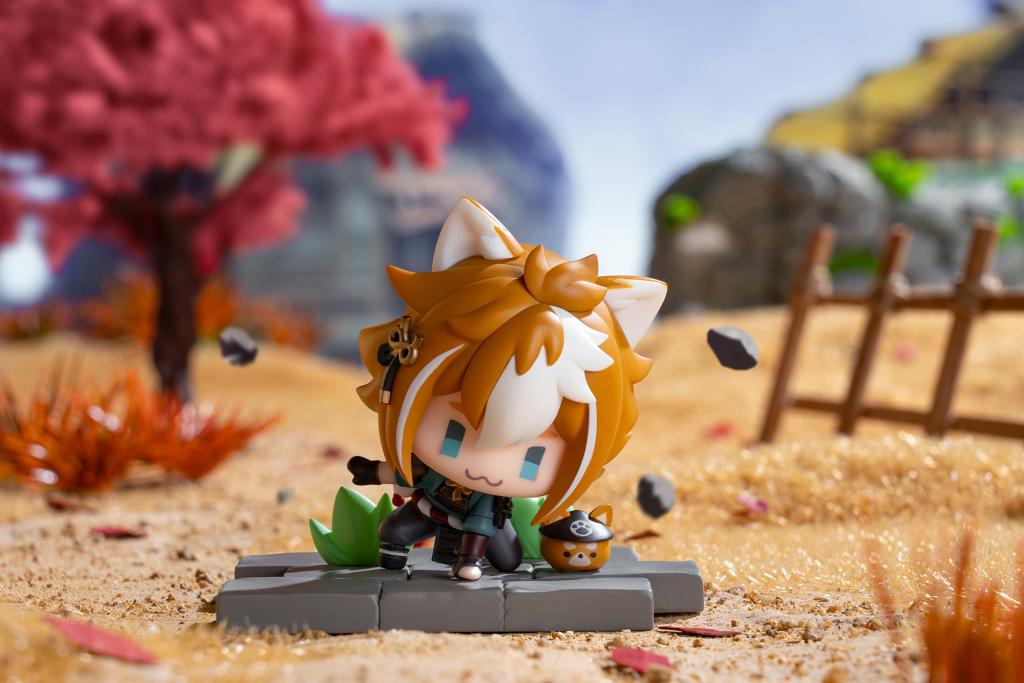 GENSHIN IMPACT - Gallant statues of battlefield - Set 6 Figurine 10cm