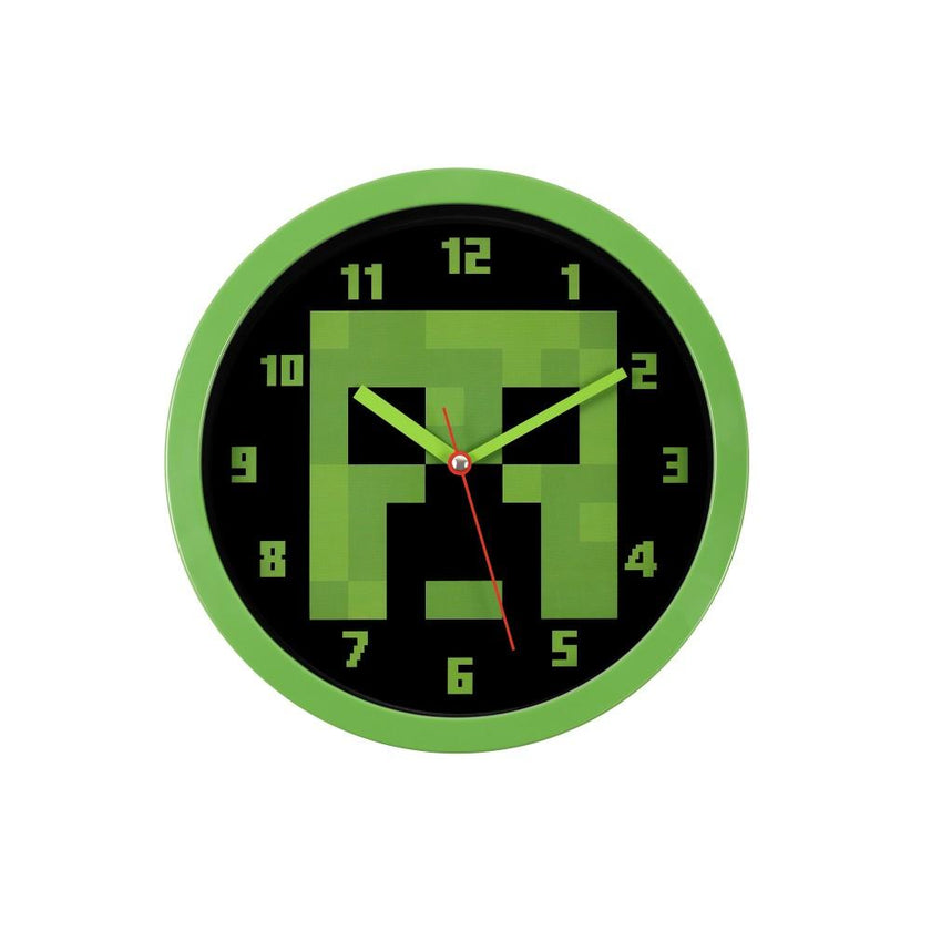 MINECRAFT - Creeper - Horloge Murale 25cm