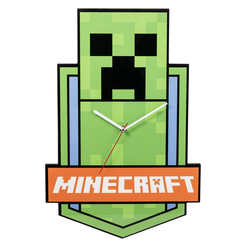 MINECRAFT - Creeper - Horloge Murale 50cm