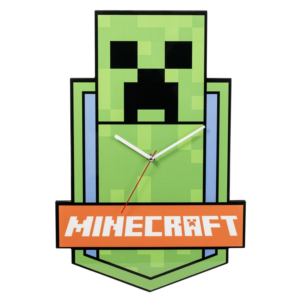 MINECRAFT - Creeper - Horloge Murale 50cm