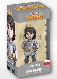 CLASH ROYAL - Princess - Figurine Minix 12cm