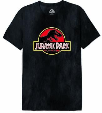 JURASSIC PARK - Logo classic stone wash - T-Shirt Homme (L)
