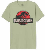 JURASSIC PARK - Grunge logo jurassic - T-Shirt Homme (XXL)