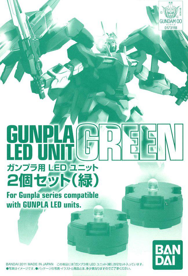 GUNDAM - MG Led Unit Green x2 - Accessoires pour Model Kit