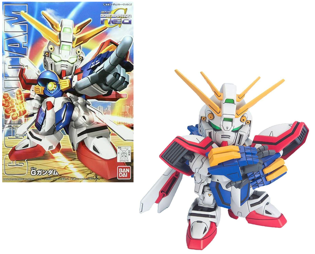 GUNDAM - SD - BB242 GF13-01NJ II G Gundam - Model Kit - 8cm