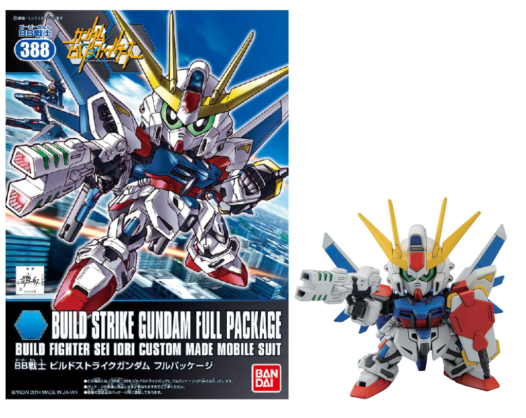 GUNDAM - BB388 Build Strike Gundam Full Package - Model Kit