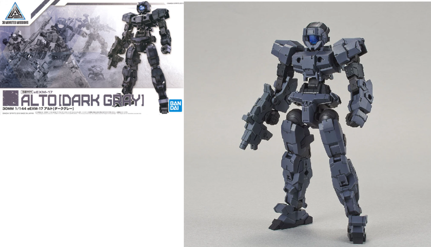 GUNDAM - 30MM eEXM-17 Alto Dark Gray - Model Kit