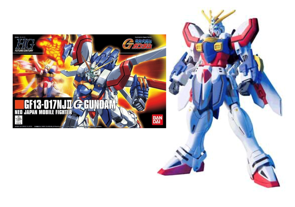GUNDAM - HGFC 1/144 GF13-017JNII GOG Gundam - Model Kit