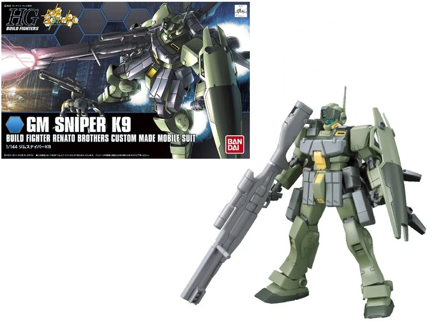 GUNDAM - HGBF GM Sniper K9 1/144 - Model Kit
