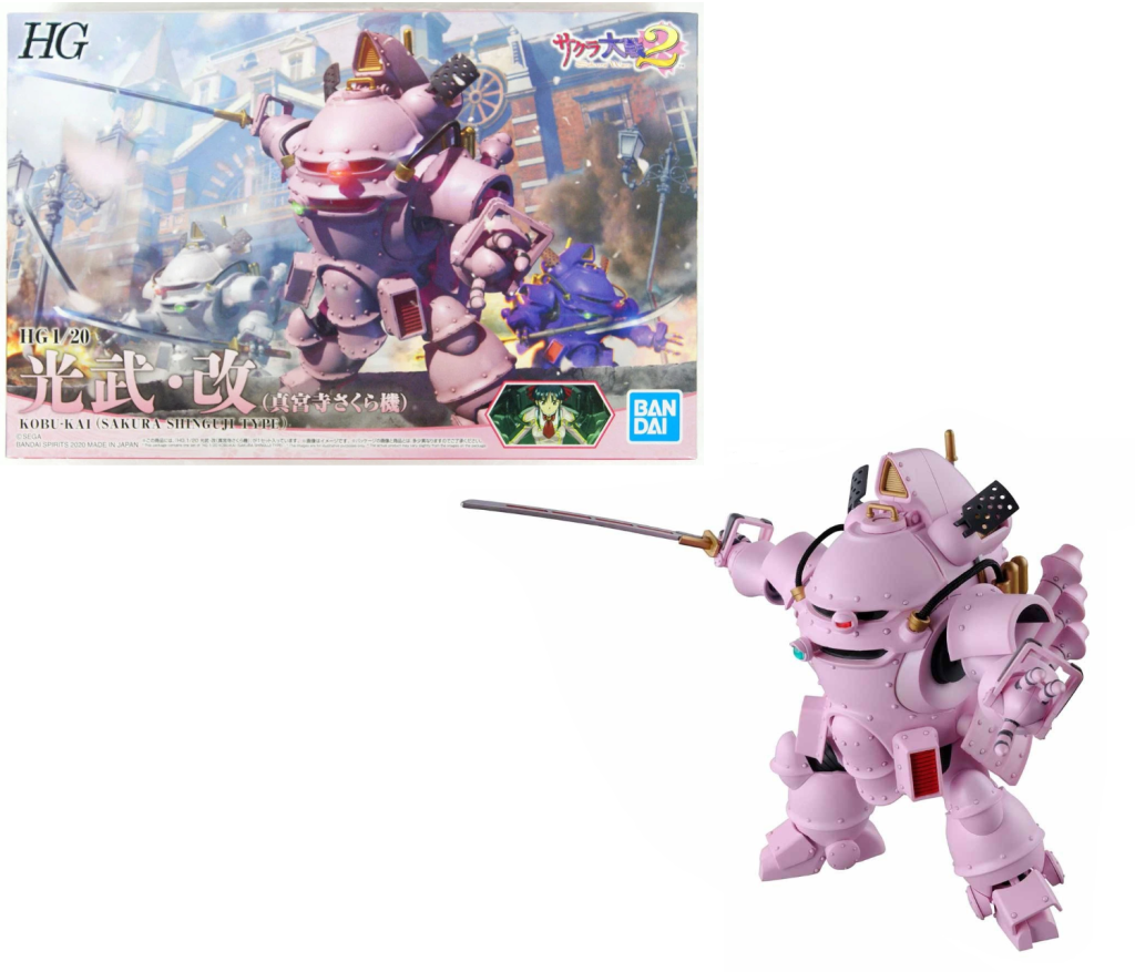 SAKURA WARS 2 - HG 1/20  Kobu-Kai Sakura Shinguji Type - Model Kit