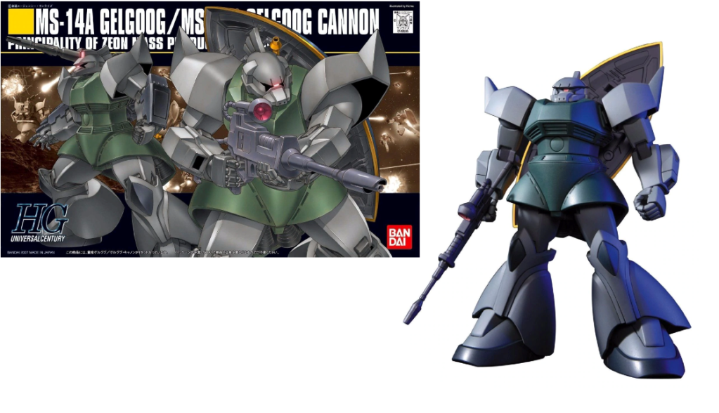 GUNDAM - 1/144 HGUC GELGOOG/ GELGOOG CANNON - Model Kit