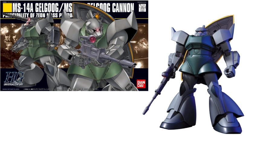 GUNDAM - 1/144 HGUC GELGOOG/ GELGOOG CANNON - Model Kit
