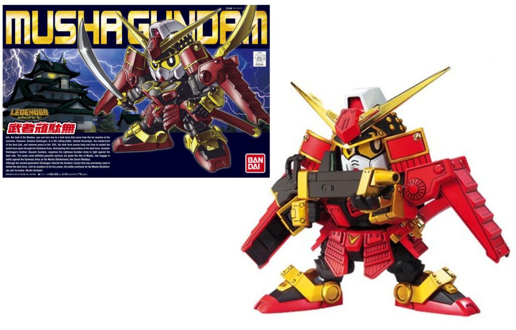 GUNDAM - BB373 Musha Gundam - Model Kit