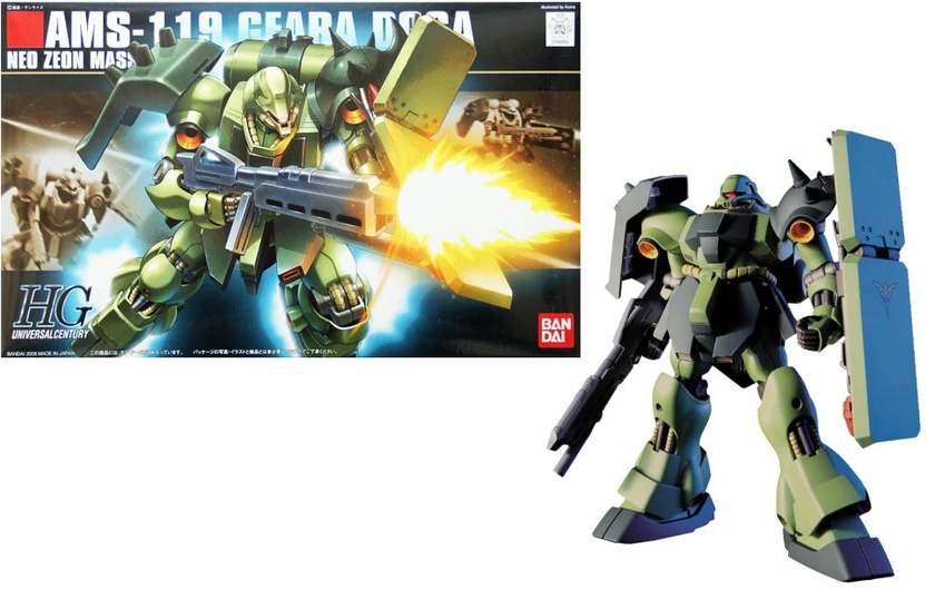 GUNDAM - HGUC 1/144 AMS-119 Geara Doga - Model Kit