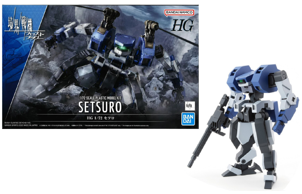 GUNDAM - 1/72 HG Setsuro - Model Kit