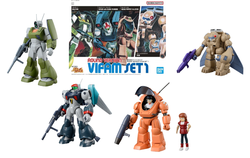VIFAM - Round Vernian Vifam Set 1 - Model Kit