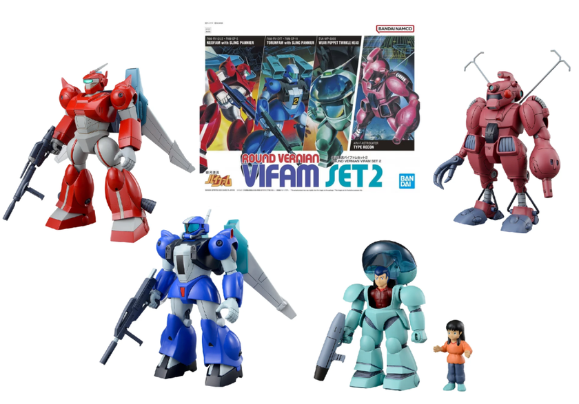 VIFAM - Round Vernian Vifam Set 2 - Model Kit