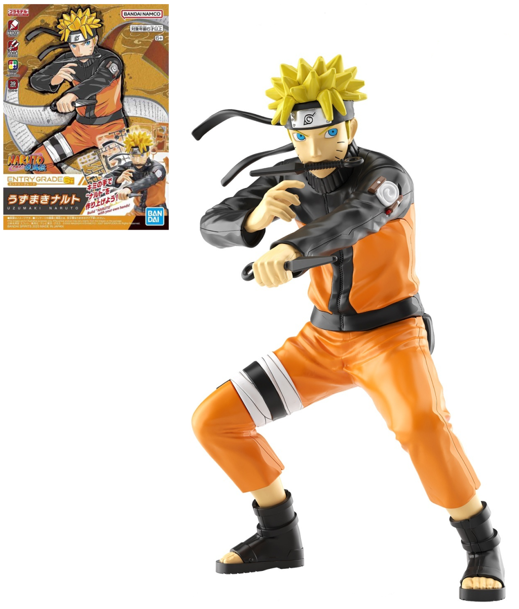NARUTO - Entry Grade Uzumaki Naruto (3L) - Model Kit