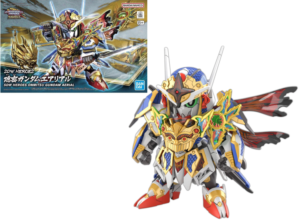 GUNDAM - SDW Heroes Onmitsu Gundam Aerial - Model Kit