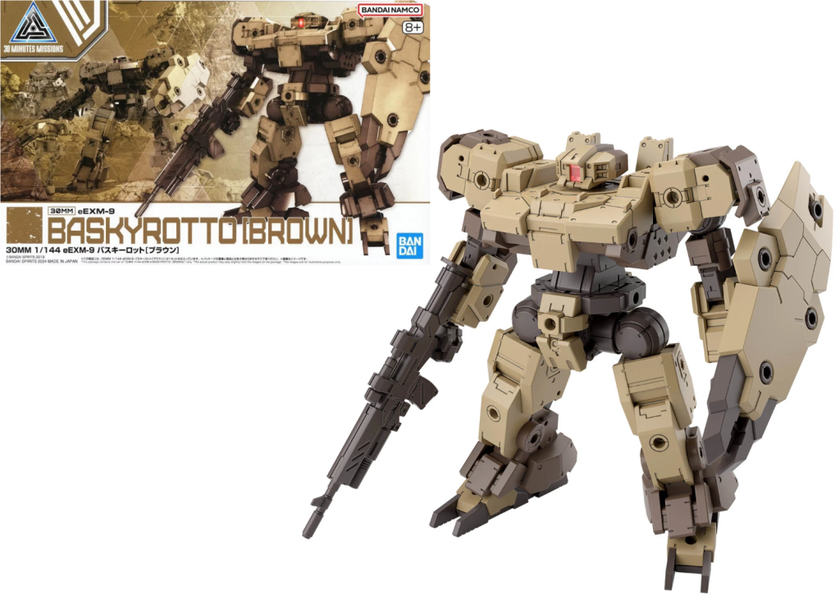 30MM - 1/144 eEXM-9 Baskyrotto (Brown) - Model Kit