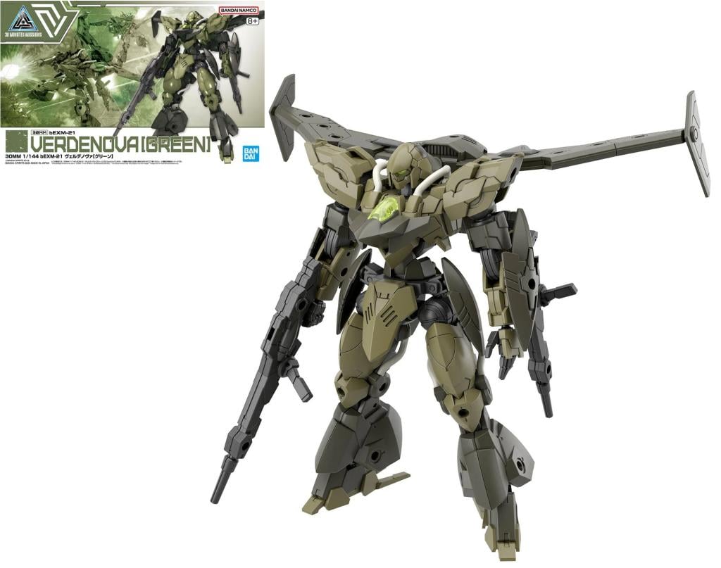 30MM - 1/144 bEXM-21 Verdenova (Green) - Model Kit
