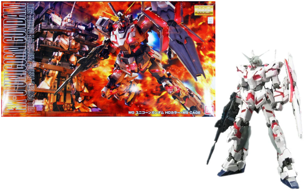 GUNDAM - MG 1/100 Unicorn Gundam Screen Image Special - Model Kit