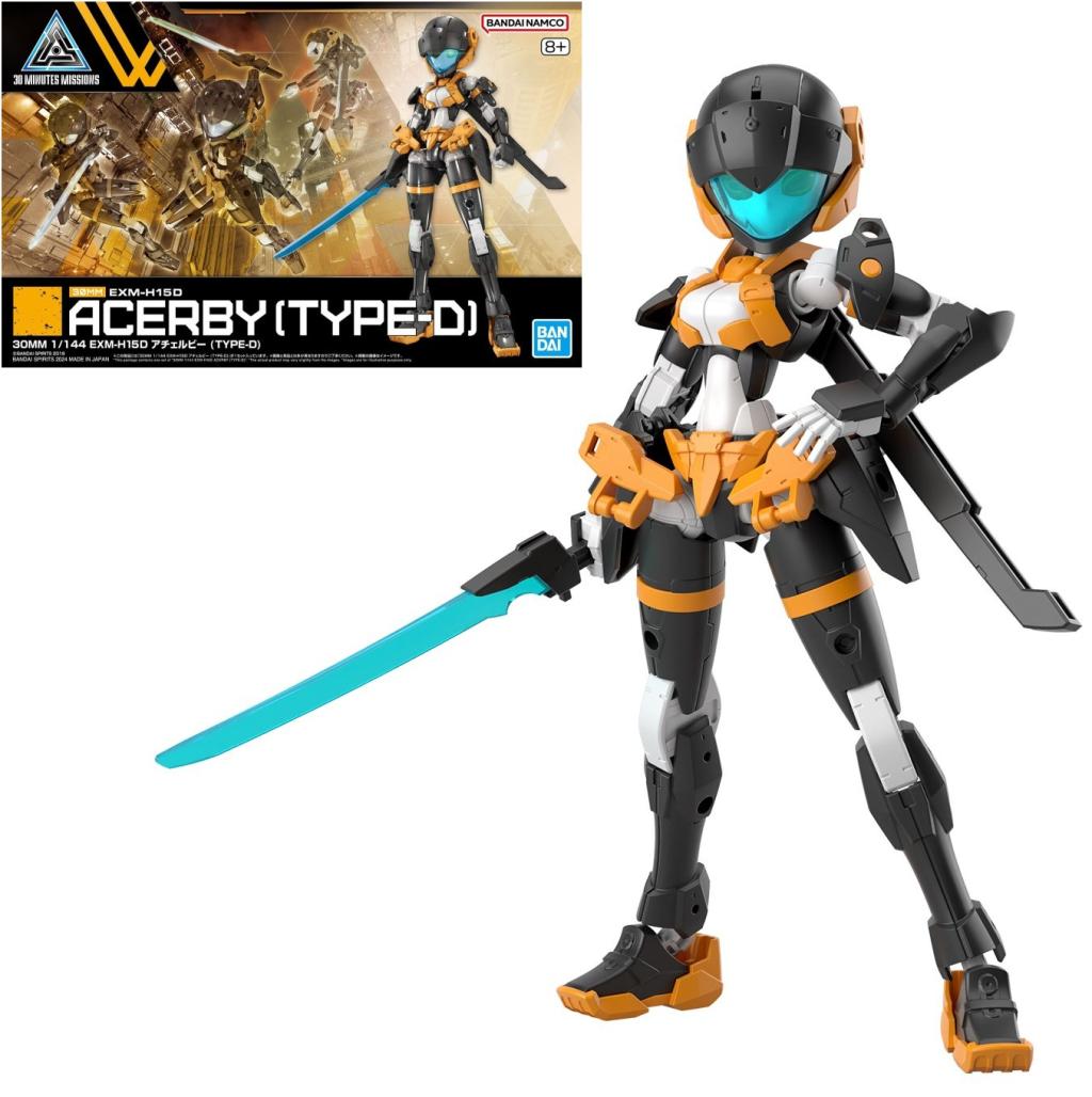 30MM - 1/144 EXM-H15D Acerby (Type-D) - Model Kit